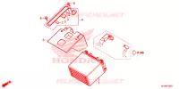 BATTERIE pour Honda PIONEER 1000 M5 DELUXE de 2021