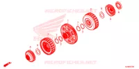 EMBRAYAGE pour Honda PIONEER 1000 M5 DELUXE de 2021