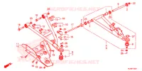 TRIANGLES AVANT pour Honda PIONEER 1000 M5 DELUXE de 2021