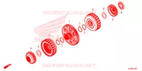 EMBRAYAGE pour Honda PIONEER 1000 M5 LIMITED EDITION de 2021