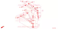 TRIANGLES AVANT pour Honda PIONEER 700 M2 de 2021