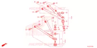 TRIANGLES AVANT pour Honda PIONEER 700 M4 de 2021