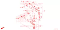 TRIANGLES AVANT pour Honda PIONEER 700 M4 de 2021