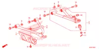 TRIANGLES AVANT pour Honda FOURTRAX 420 RANCHER 4X4 AT IRS EPS ESP de 2021