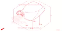 SELLE pour Honda FOURTRAX 420 RANCHER 4X4 ES de 2021