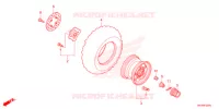 ROUE AVANT pour Honda FOURTRAX 420 RANCHER 4X4 ES de 2021