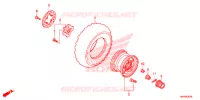 ROUE AVANT pour Honda FOURTRAX 520 FOREMAN 4X4 BASE de 2021