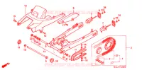 BRAS OSCILLANT pour Honda CBR 600 F3 de 1997