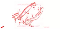COUVERCLES LATERAUX pour Honda CBR 600 F3 de 1997