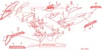 RAYURE  pour Honda CBR 600 F3 de 1997