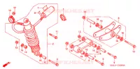 AMORTISSEUR ARRIERE pour Honda CBR 600 de 1997