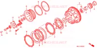 EMBRAYAGE pour Honda CBR 600 de 1997