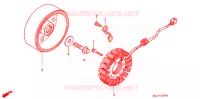 ALTERNATEUR pour Honda CBR 600 de 1997