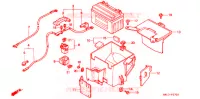 BATTERIE pour Honda CBR 600 de 1997