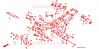 CADRE pour Honda CBR 600 34HP de 1997