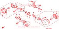 CLIGNOTANT pour Honda CBR 600 34HP de 1997