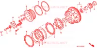EMBRAYAGE pour Honda CBR 600 34HP de 1997