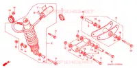 AMORTISSEUR ARRIERE pour Honda CBR 600 de 1997