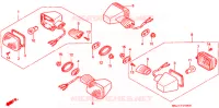 CLIGNOTANT pour Honda CBR 600 de 1997