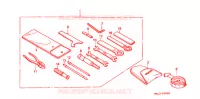 OUTIL pour Honda CBR 600 de 1997