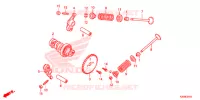 ARBRE A CAMES   SOUPAPE pour Honda ZOOMER 110 X de 2014