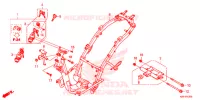 CADRE pour Honda BEAT 110 CBS ISS de 2017