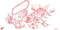 COUVERCLE GAUCHE pour Honda BEAT 110 CASTED WHEEL de 2017