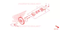 POMPE A HUILE pour Honda BEAT 110 CASTED WHEEL de 2017