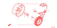 ALTERNATEUR pour Honda SUPER CUB 110 MD de 2020