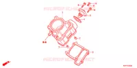 CYLINDRE pour Honda CBR 150 R de 2012