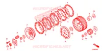 EMBRAYAGE pour Honda CBR 150 R SPECIAL EDITION de 2017