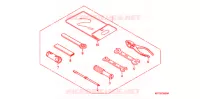 OUTIL pour Honda XRM 125 MOTARD, CASTED WHEELS de 2012