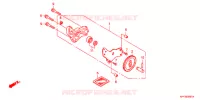 POMPE A HUILE (2) pour Honda XRM 125 MOTARD, CASTED WHEELS de 2012