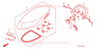 SELLE pour Honda XRM 125 MOTARD, CASTED WHEELS de 2012