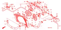 RADIATEUR pour Honda VFR 1200 DCT de 2012