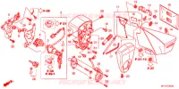 COUVERCLE LATERAL   OUTILS   CONTACTEUR A CLES pour Honda VT 1300 CR de 2010