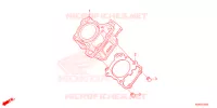 CYLINDRE pour Honda CB 125 R ABS de 2021