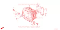 CYLINDRE pour Honda MSX 125 ABS de 2021