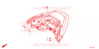 FEUX ARRIERE pour Honda FORZA 350 VOICE CONTROL, TOP BOX de 2021