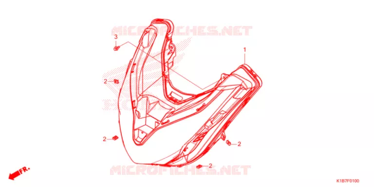 PHARE Honda SCOOTER 350 FORZA 2021  NSS350AM