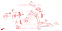 BEQUILLE pour Honda SH 350 SPORTY 2ED de 2021