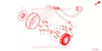 ALTERNATEUR pour Honda SH 350 SPORTY de 2022