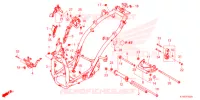 CADRE pour Honda SH 350 SPORTY de 2022