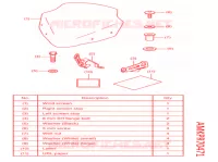 KIT,WIND SCREEN pour Honda CB 500 F ABS de 2021