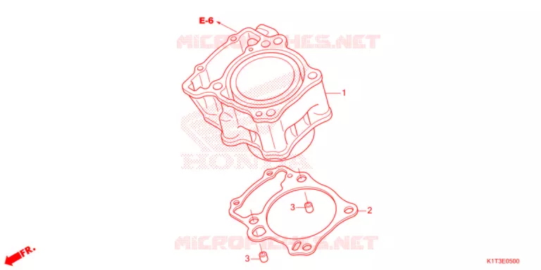CYLINDRE Honda MOTO 300 CRF 2021  CRF300LRAM