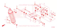 AMORTISSEUR ARRIERE pour Honda CRF 300 L de 2021
