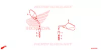 RETROVISEUR pour Honda CB 500 F ABS de 2020