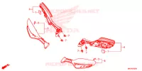 RETROVISEUR pour Honda CBR 1000 RED de 2021
