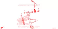 BEQUILLE pour Honda CBR 300 R de 2021