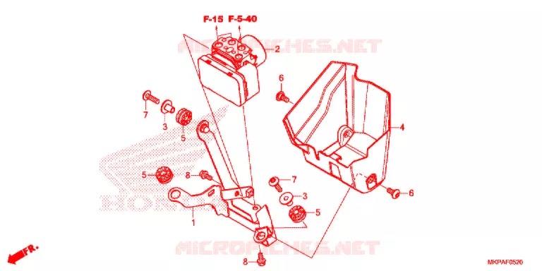 MODULATEUR ABS Honda MOTO 500 CBR 2021  CBR500RAM